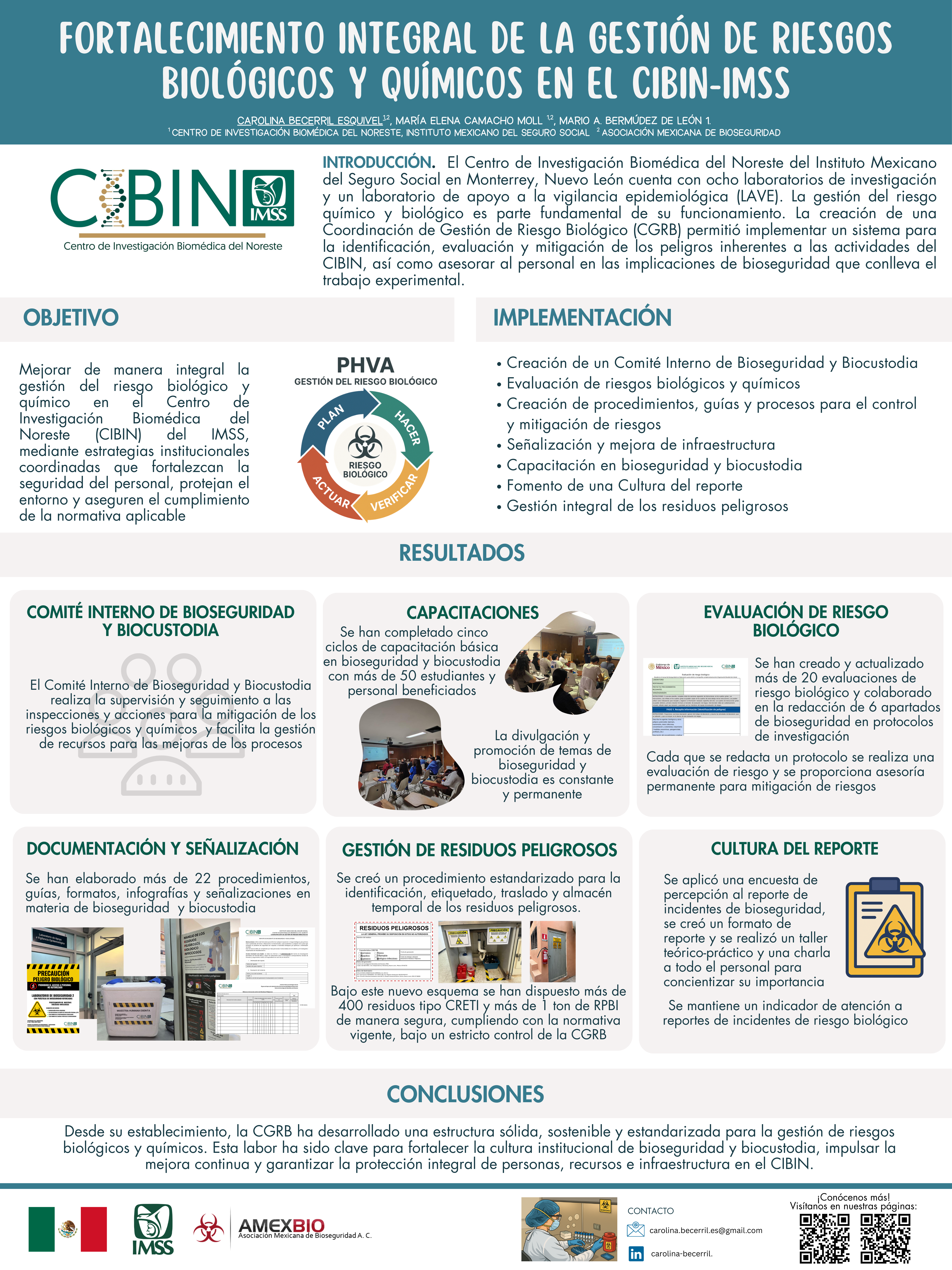 Póster AMEXBIO 2025